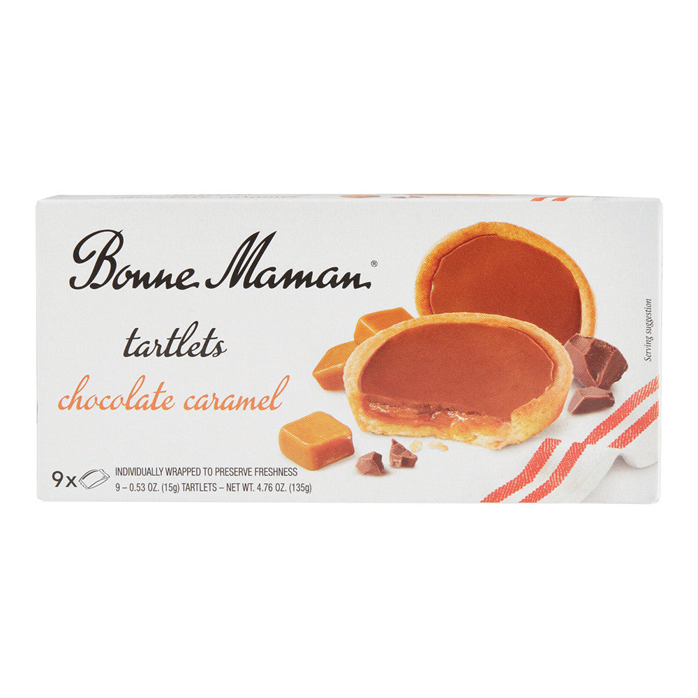 Wholesale Bonne Maman Chocolate Caramel Tartlets 4.76 Oz Bulk