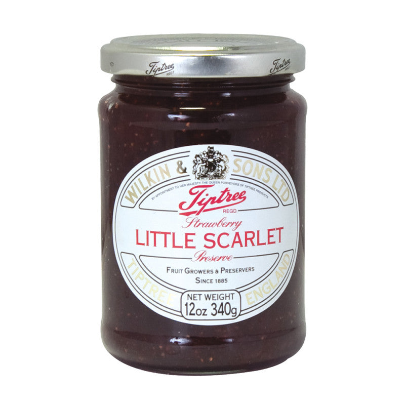 Wholesale Tiptree Little Scarlet Strawberry Preserves 12 Oz Jar - 6ct Case Bulk