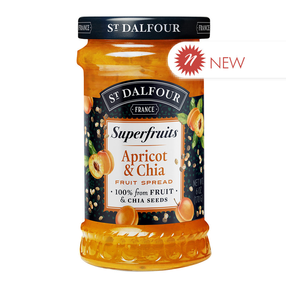 St. Dalfour - Superfruits - Aprict/Chia - 6Oz
