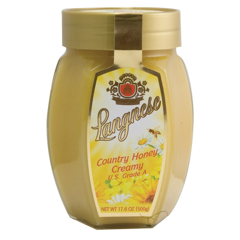 Wholesale Langnese Creamy Country Honey 17.6 Oz Jar - 10ct Case Bulk