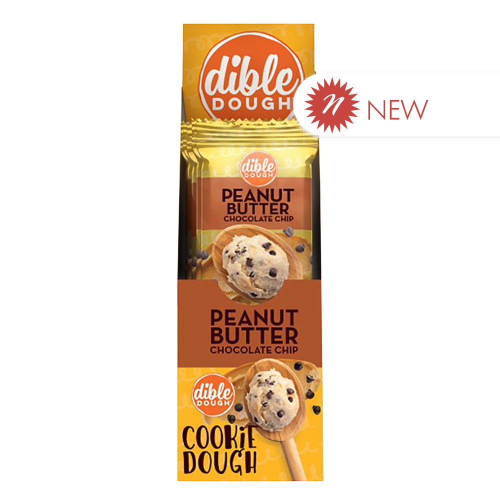 Wholesale Dible Dough - Peanut Butter Cchip Cookie Dough Bar - 1.6Oz- Bulk