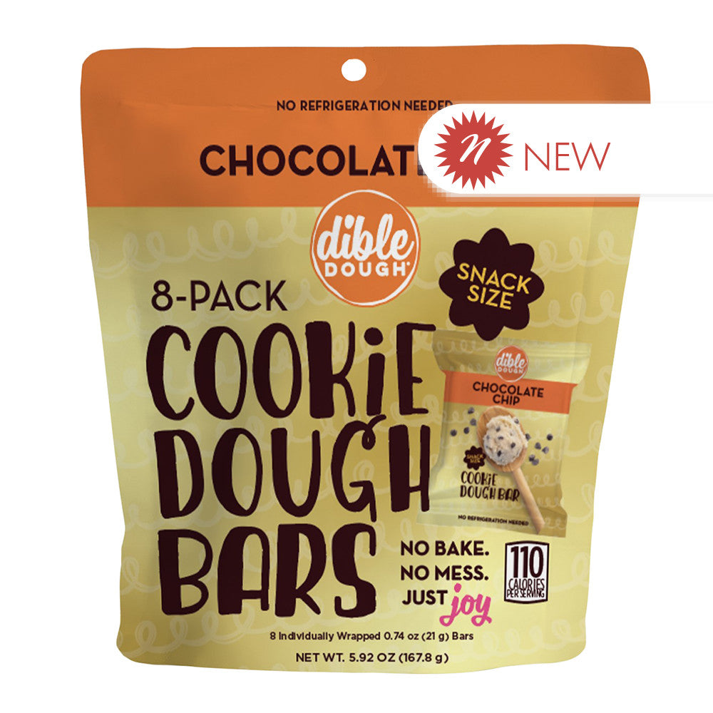 Dible Dough - Cchip Cookie Dgh Peach - (8Ct) - 5.92Oz