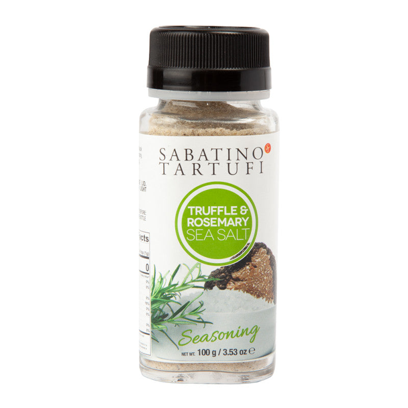 Wholesale Sabatino Tartufi Truffle & Rosemary Sea Salt 3.53 Oz Shaker - 6ct Case Bulk