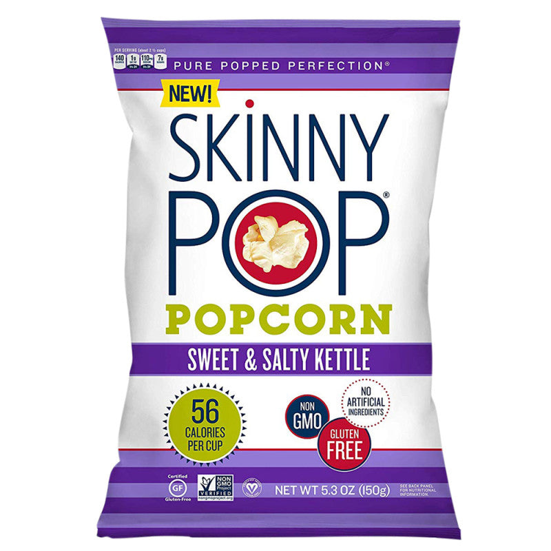 Wholesale Skinnypop Sweet And Salty Kettle Popcorn 5.3 Oz Bag - 12ct Case Bulk