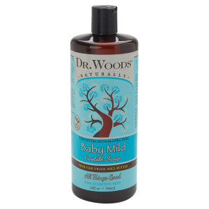 Wholesale Dr.Woods Mild Baby Soap With Shea Butter 32 Oz Bottle 1ct Each Bulk