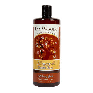 Wholesale Dr.Woods Almond Liquid Soap 32Oz Bottle 1ct Each Bulk