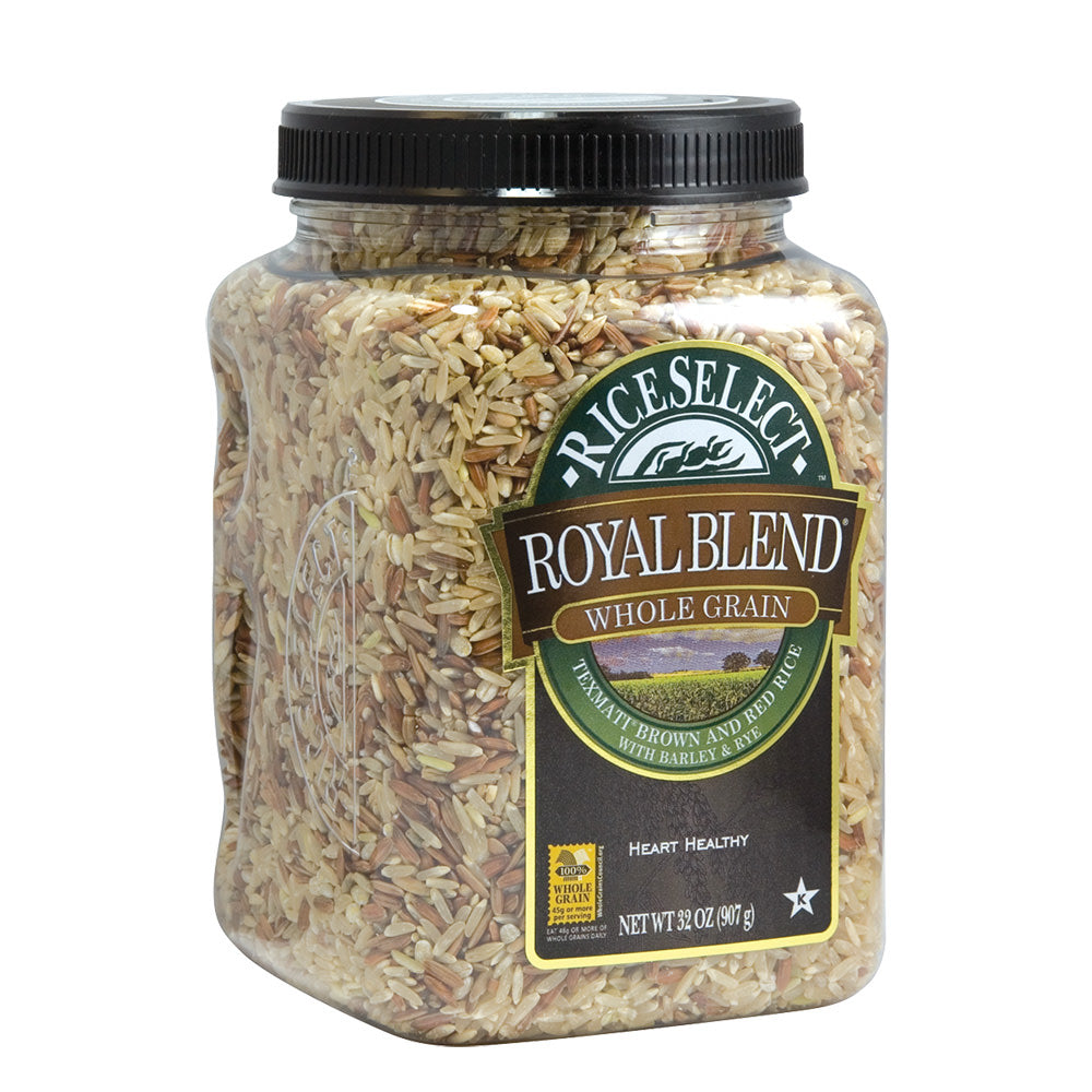 Wholesale Texmati Whole Grain Brown & Red Rice Royal Blend 28 Oz Jar Bulk