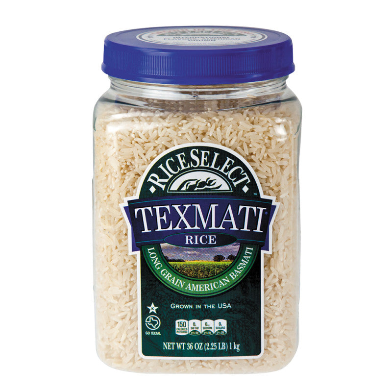 Wholesale Texmati White Rice 32 Oz Jar - 4ct Case Bulk