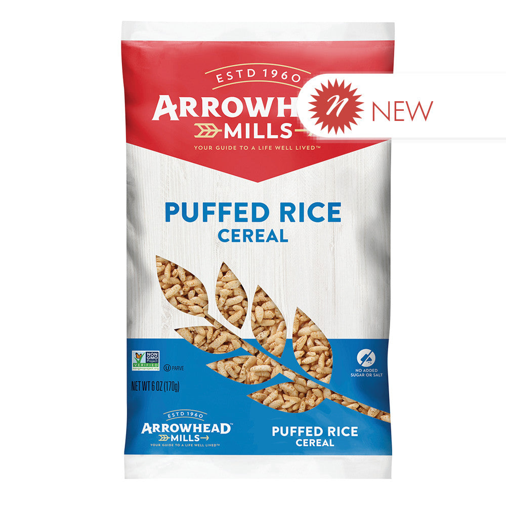 Wholesale Arrowhead Mills Puffed Rice Cereal 6 Oz Bag Bulk