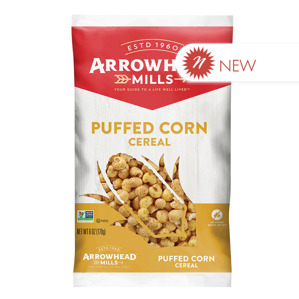 Wholesale Arrowhead Mills Puffed Corn Cereal 6 Oz Bag Bulk