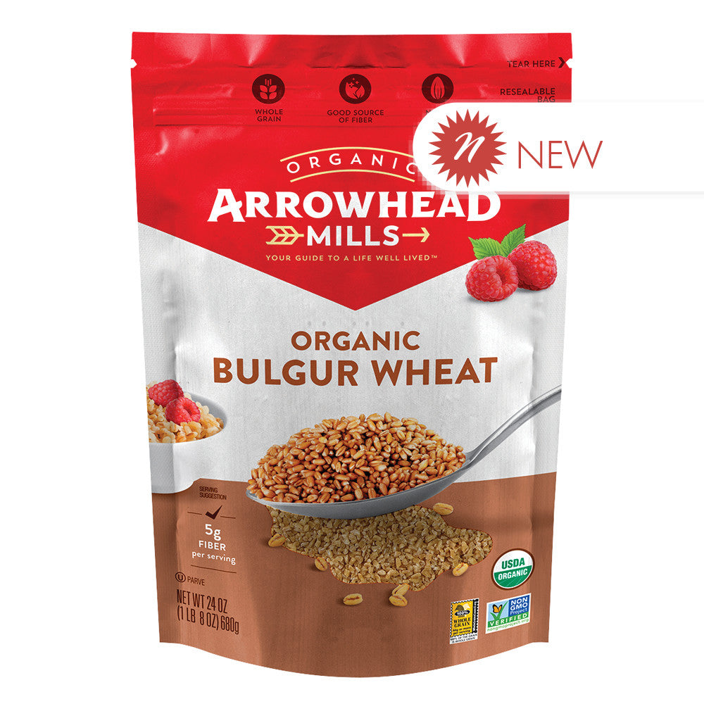 Wholesale Arrowhead Mills Organic Bulgur Wheat 24 Oz Bag Bulk