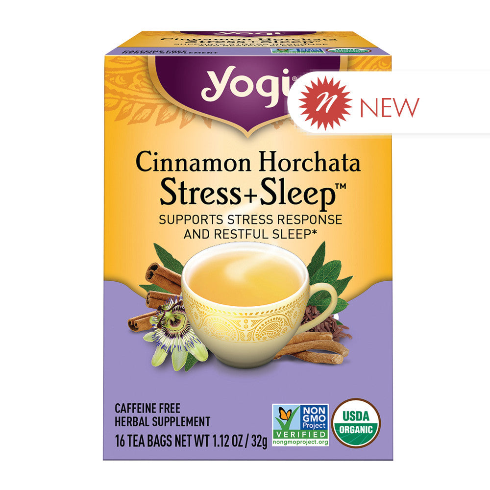 Wholesale Yogi Tea - Cinnamon Horchata Stress+Sleep Bulk