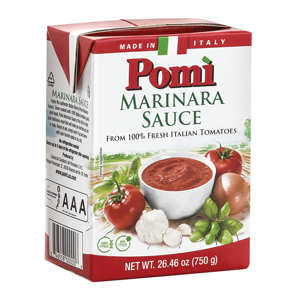 Wholesale Pomi Marinara Sauce 26.46 Oz- Bulk