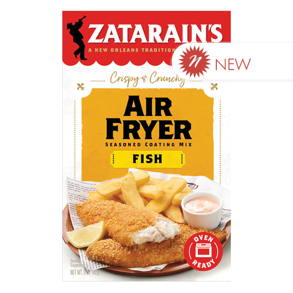 Wholesale Zatarains Air Fryers Fish Seasoned Coating Mix 5 Oz Bulk