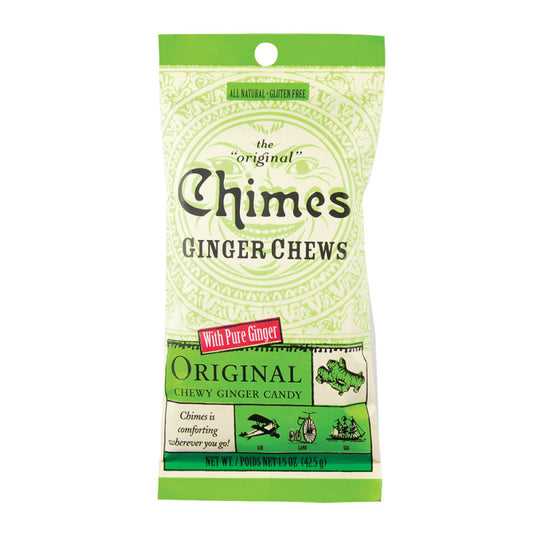 Wholesale Chimes Original Ginger Chews 1.5 Oz Bag- Bulk