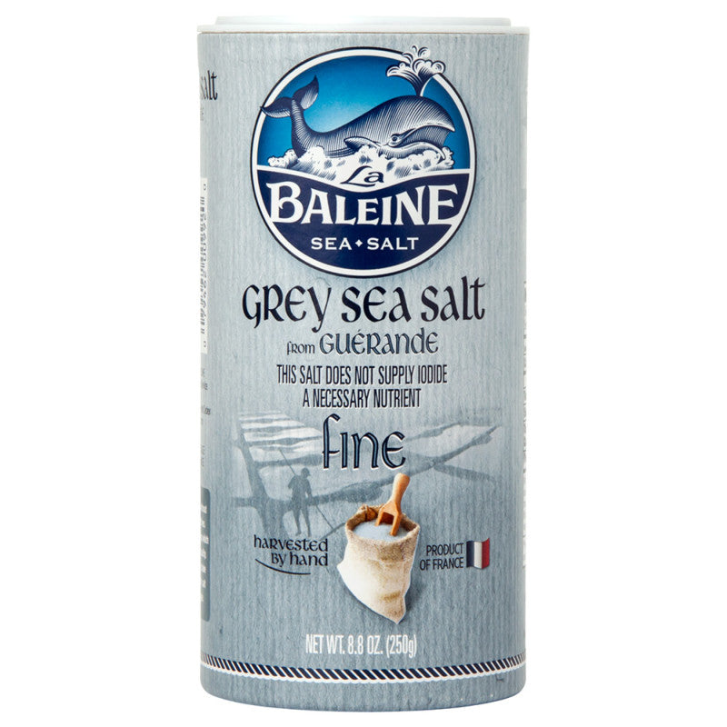 Wholesale La Baleine Grey Sea Salt 8.8 Oz - 12ct Case Bulk
