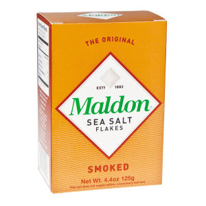 Wholesale Maldon Smoked Sea Salt Flakes 4.4 Oz Box 12ct Case Bulk