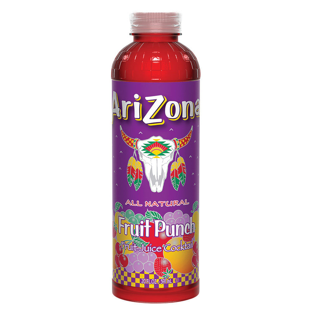 Wholesale Arizona Tallboy Fruit Punch 20 Oz Bottle Bulk