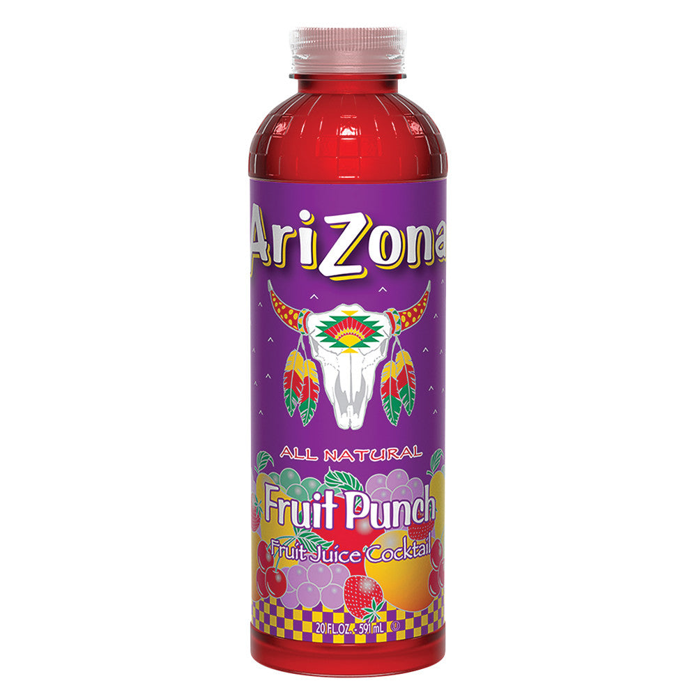 Wholesale Arizona Tallboy Fruit Punch 20 Oz Bottle- Bulk