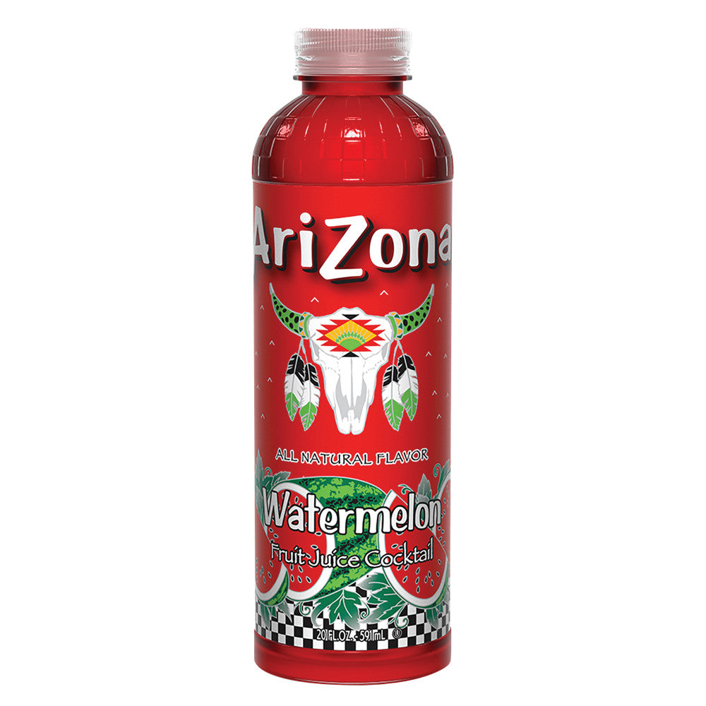 Wholesale Arizona Tallboy Watermelon Fruit Juice Cocktail 20 Oz Bottle- Bulk