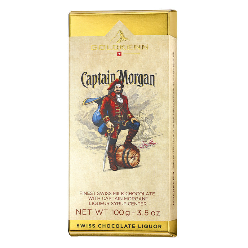 Wholesale Goldkenn Liquor Captain Morgan 3.5 Oz Bar Bulk