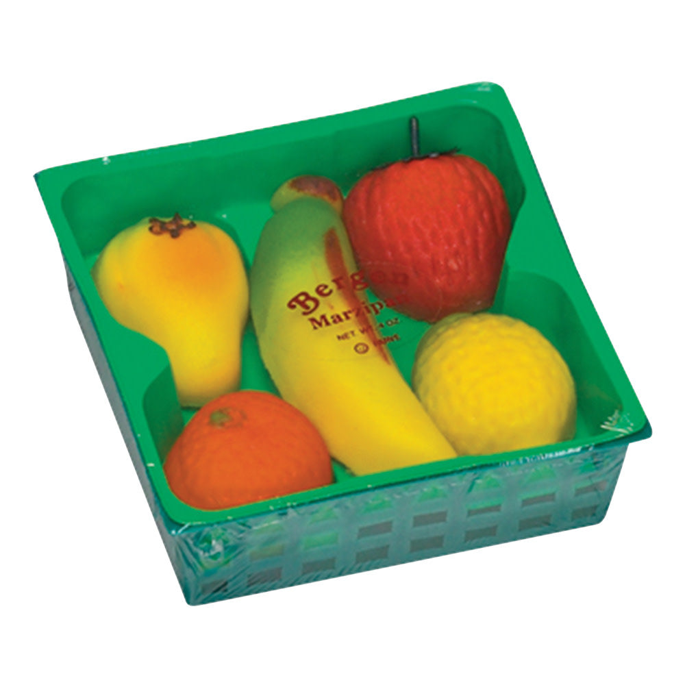 Bergen Marzipan 4 Oz Fruit Basket