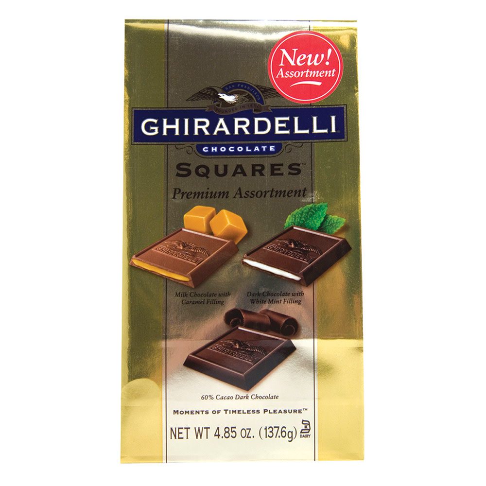 Wholesale Ghirardelli Assorted Chocolate Squares 4.85 Oz Bag- Bulk