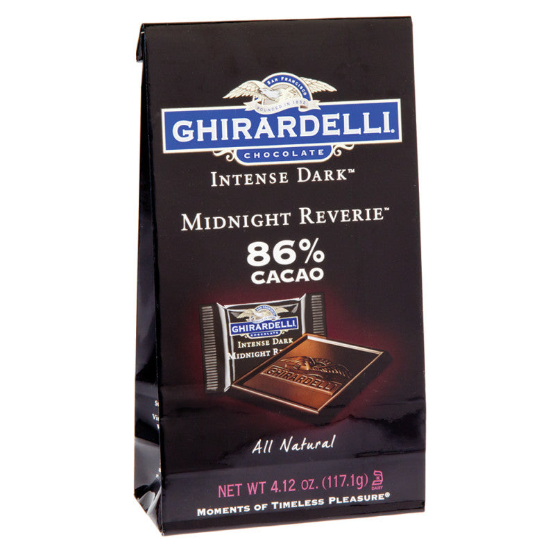 Wholesale Ghirardelli Intense Dark Midnight Reverie 86% Cacao 4.12 Oz Bag Bulk