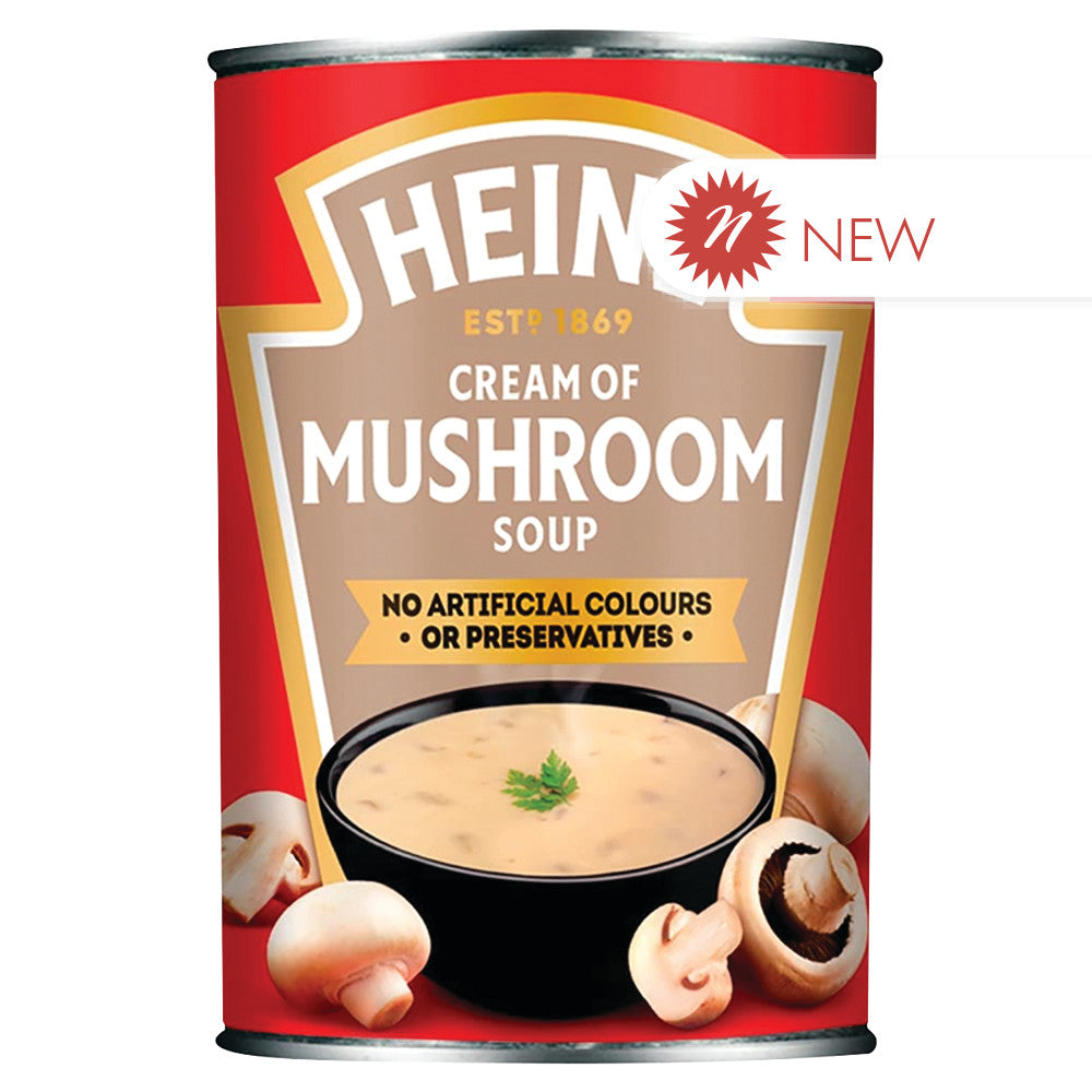 Wholesale Heinz Cream Of Mushroom Soup 14.1 Oz Can Bulk