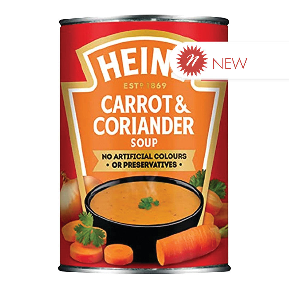 Wholesale Heinz Carrot & Coriander Soup 14.1 Oz Can Bulk