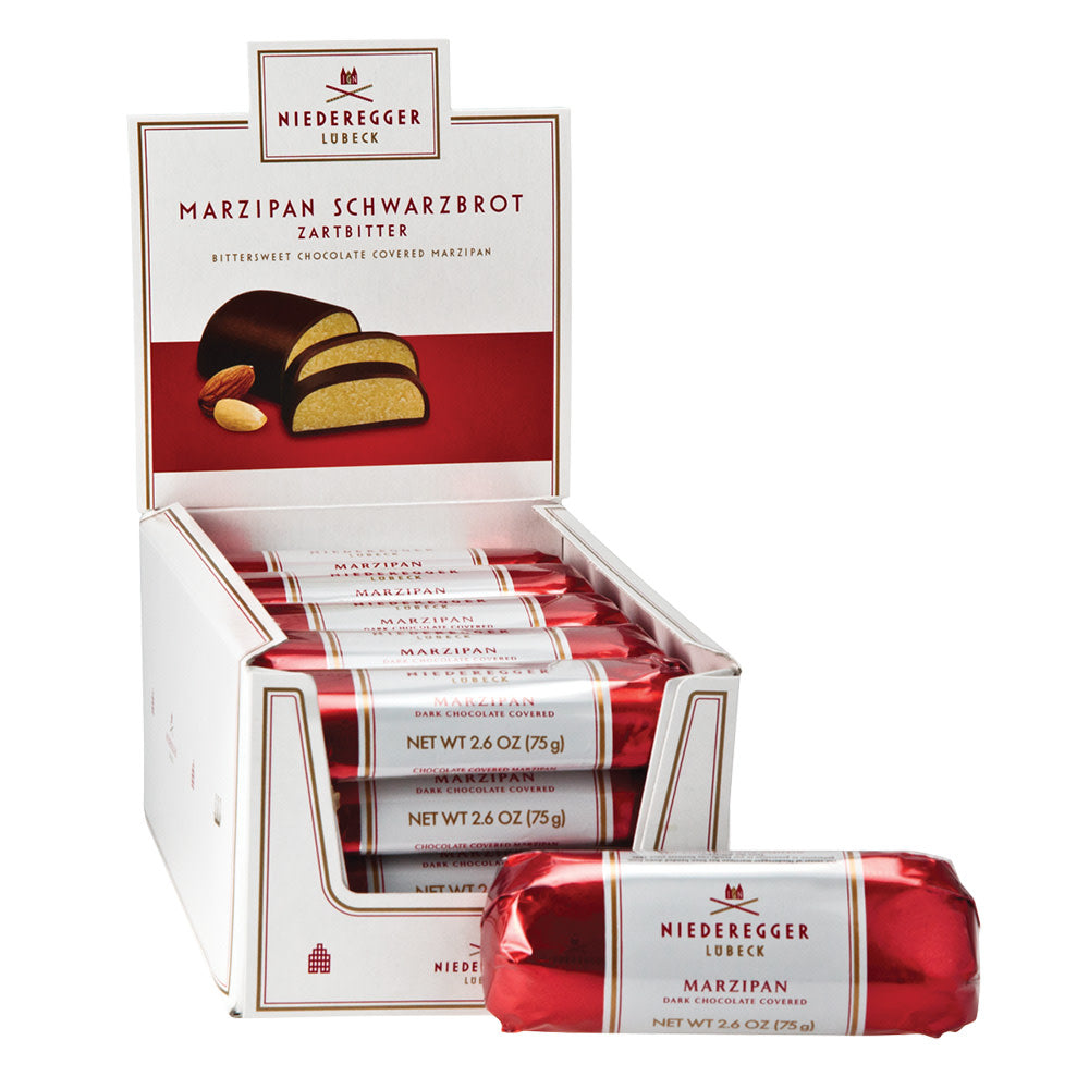 Niederegger Chocolate Covered Marzipan Loaf 2.6 Oz