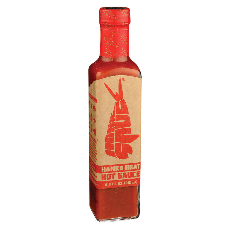 Wholesale Hank Sauce Hanks Heat Hot Sauce 8.5 Oz Bottle - 6ct Case Bulk