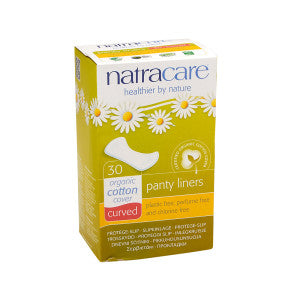 Wholesale Natracare Curved Panty Liners Box Bulk