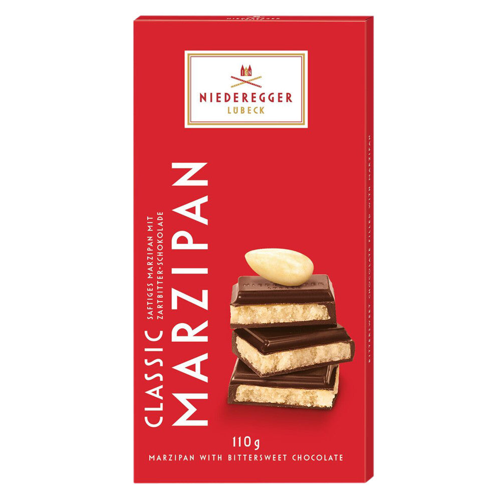 Wholesale Niederegger Classic Bittersweet Marzipan 3.88 Oz Bar- Bulk