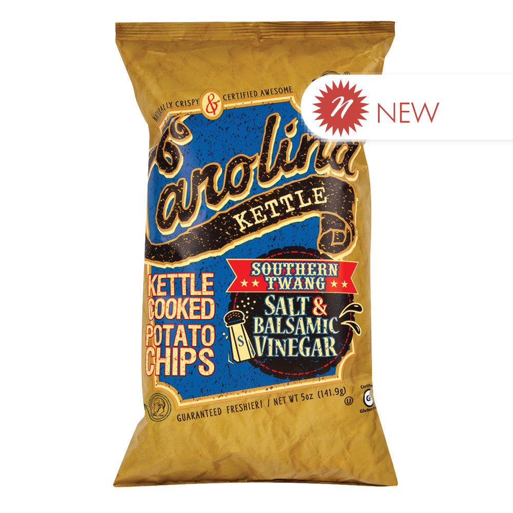 Wholesale Carolina Kettle - Chips - Salt & Vinegar - 5Oz Bulk