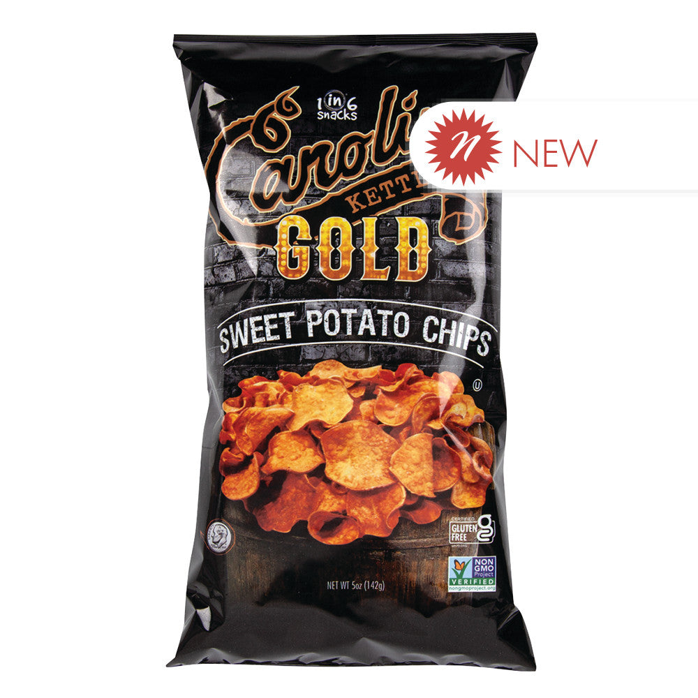 Wholesale Carolina Kettle - Chips - Sweet Potato Gold - 5Oz Bulk