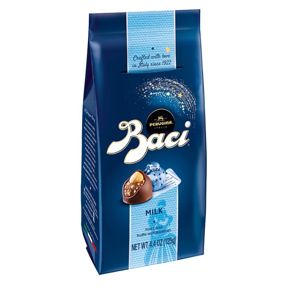 Perugina Baci Milk Chocolate With Hazelnuts 4.4 Oz Pouch