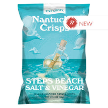 Wholesale Nantucket Crisps Steps Beach Salt & Vinegar 2 Oz Bag- Bulk