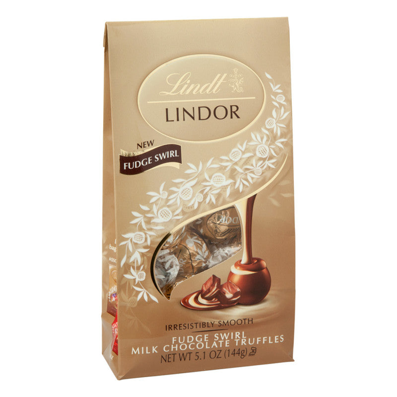 Wholesale Lindt Lindor Fudge Swirl Truffles 5.1 Oz Bag- Bulk