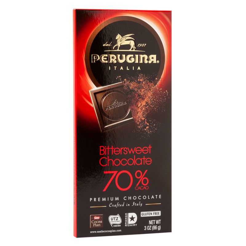 Wholesale Perugina Bittersweet Chocolate 70% 3 Oz Bar- Bulk
