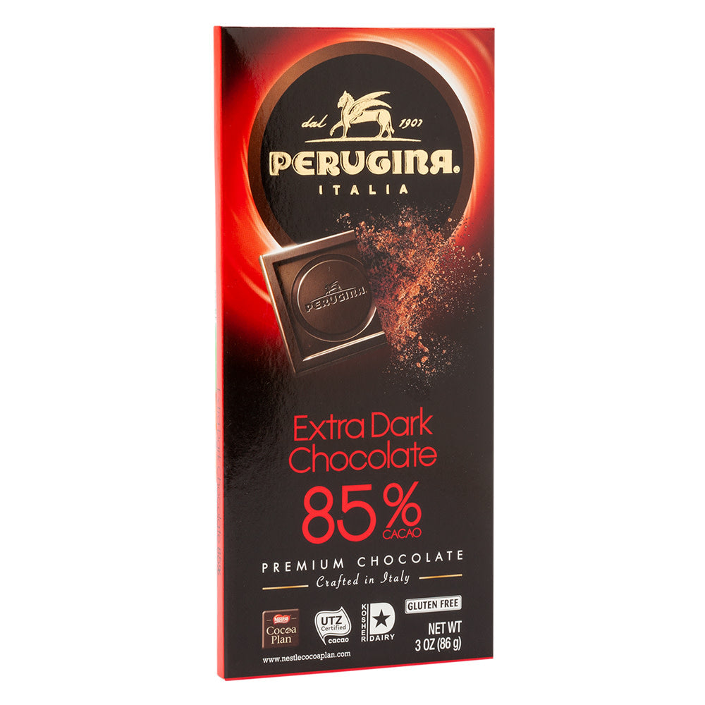 Perugina Extra Dark Chocolate 85% 3 Oz Bar
