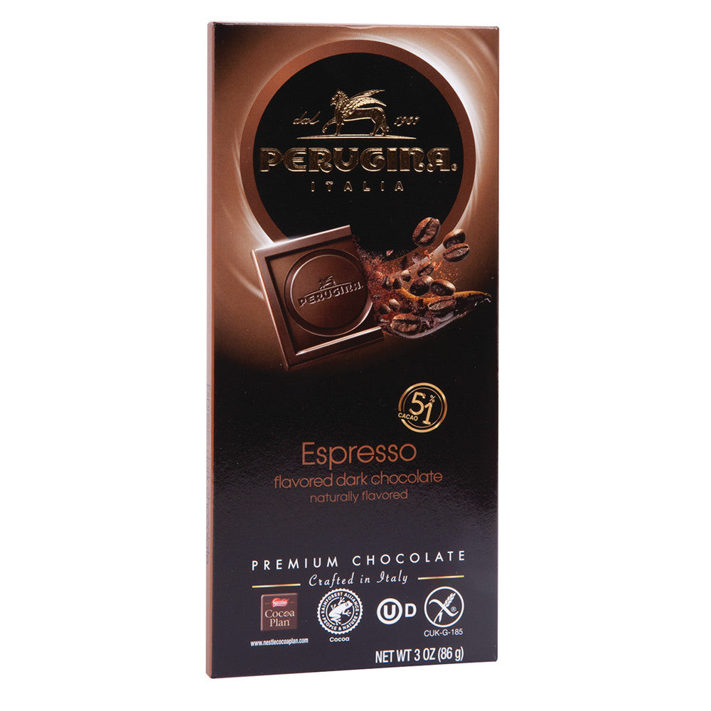 Wholesale Perugina Dark Chocolate Espresso 3 Oz Bar- Bulk