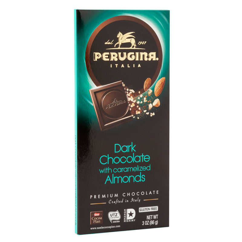 Wholesale Perugina Dark With Almonds 3 Oz Bar- Bulk