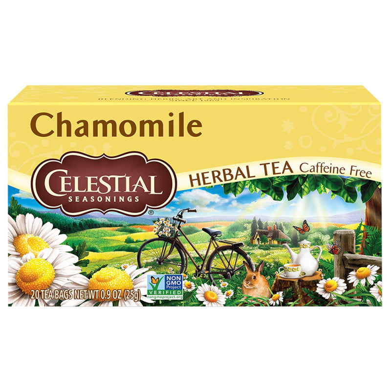 Wholesale Celestial Seasonings Chamomile Tea 20 Ct Box - 6ct Case Bulk