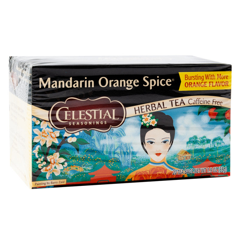 Wholesale Celestial Seasonings Manadrin Orange Spice Tea 20 Ct Box - 6ct Case Bulk