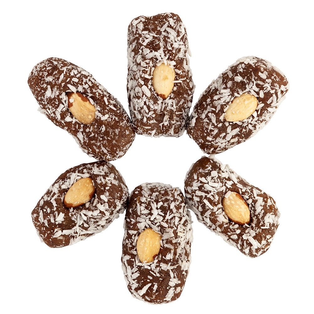 Wholesale Coconut Almond Date Rolls- Bulk