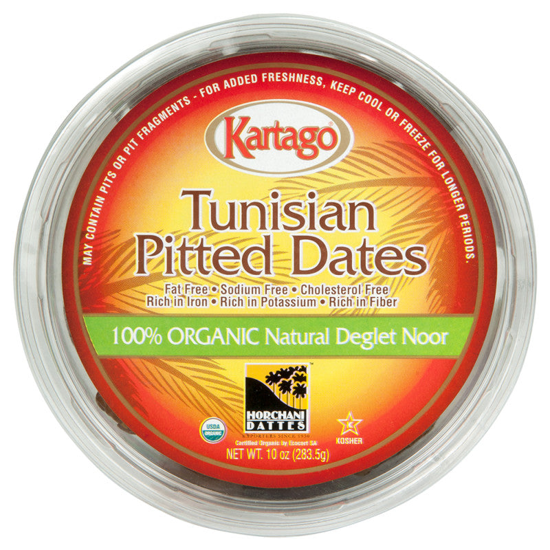 Wholesale Imported Organic Pitted Dates Cups 10 Oz Pk12/Cs - 12ct Case Bulk