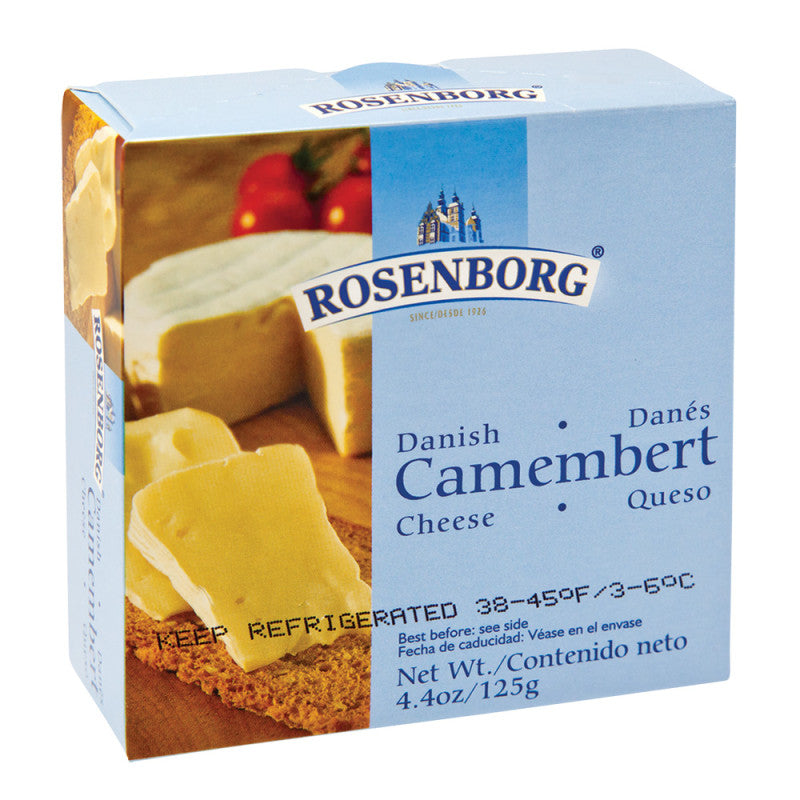 Wholesale Rosenborg Danish Camembert 4.4 Oz Tin Bulk