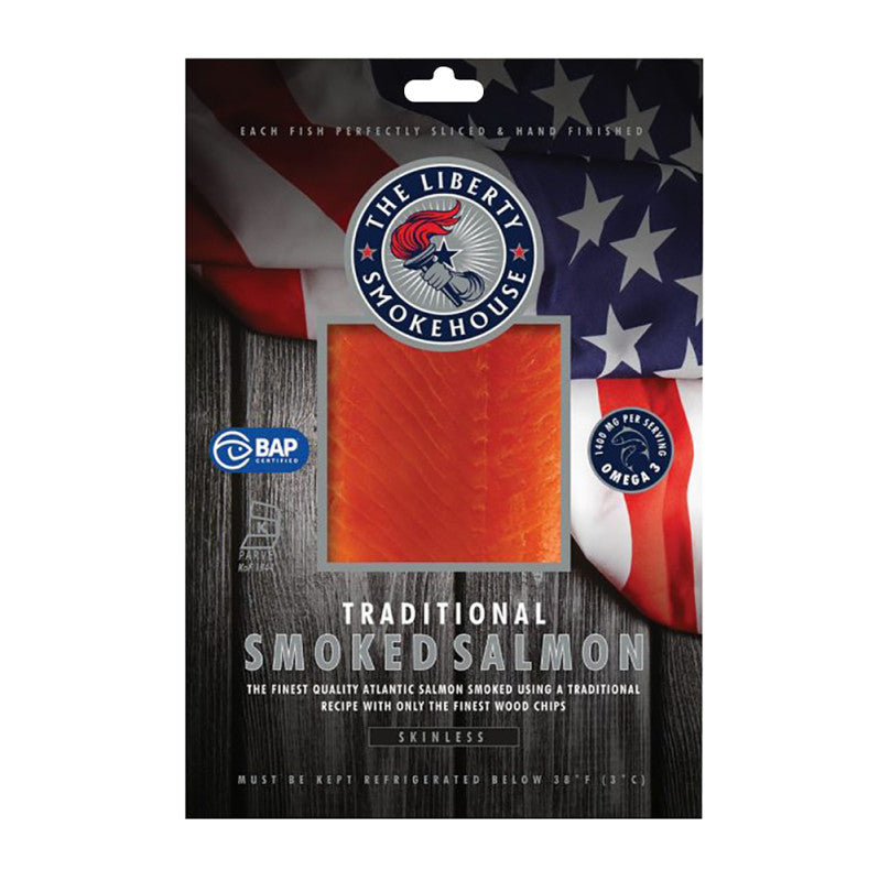 Wholesale Liberty Smokehouse Cold Smoked Salmon 4 Oz- Bulk