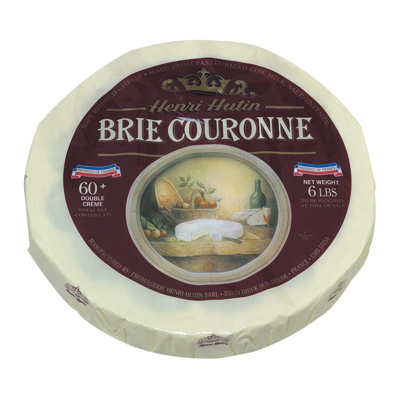 Wholesale Henri Hutin Brie Couronne 60%- Bulk